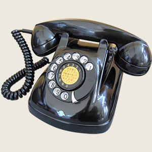黒電話４号電話機